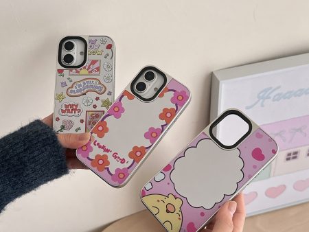 Mirror Mirror ! Silicon Designer iPhone Mirror Case With Charm For Cheap