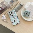 Pastel Color Bunny With Flower Airpod Case With Bunny Charm Fashion