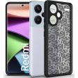 Redmi Note 13 Pro Plus 5G Back Cover Case | Hybrid - (Stripe Cube Black) Cheap