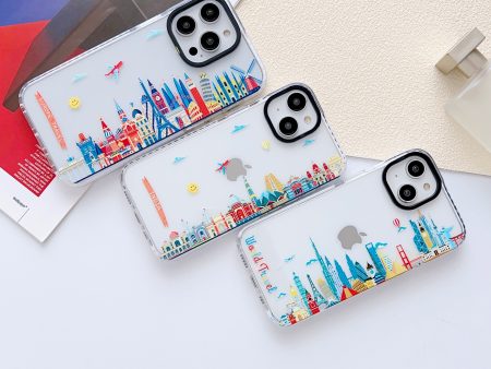 iPhone Impact Proof Silicon Case ( Skyline ) Online Hot Sale