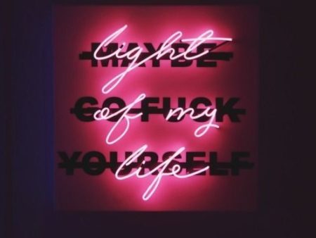 Light of My Life LED Neon Sign Discount