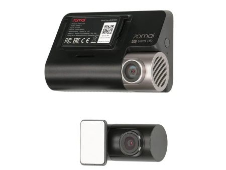 70mai Dash Cam 4K A800S - Cámara para auto + Dash Cam Trasera RC06 Fashion