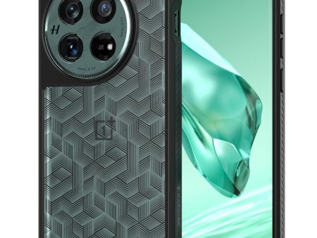 OnePlus 12 5G Back Cover Case | Impulse - Black (Stripe Cube) For Sale