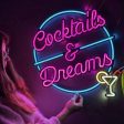 Cocktail & Dream Wall Art LED Neon Sign Online Hot Sale