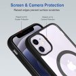 iPhone 12 Back Cover Case | Hybrid - Black Online now