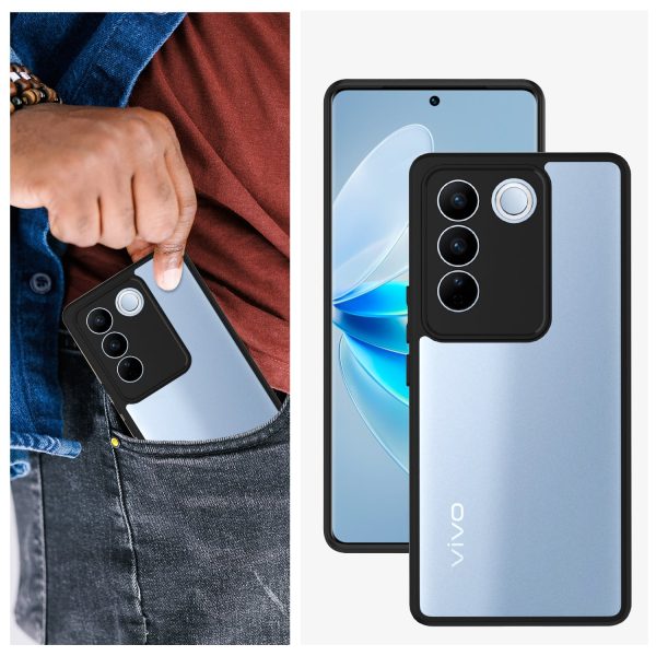 Vivo V27   V27 Pro Back Cover Case | Hybrid - Clear Fashion