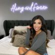 Always and Forever LED Neon Sign Online Sale