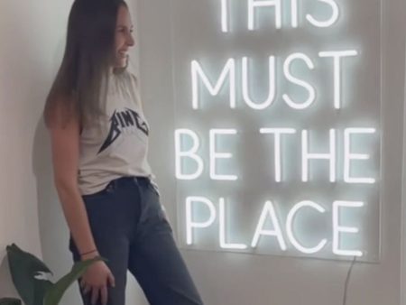 This Must Be The Place LED Neon Sign Online Sale