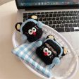 Cute Cat With Headphone Crochet Style Airpod Case Online Hot Sale