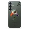 A watercolour floral Samsung Galaxy Ultra Clear Case Online