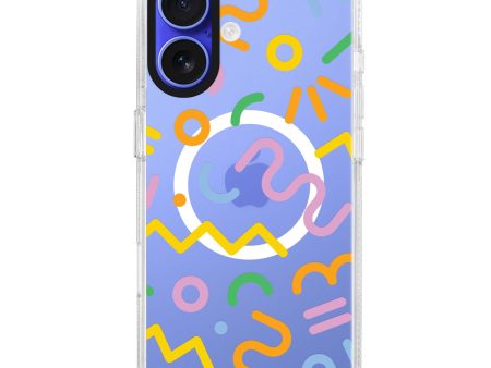 Abstract Doodles MagSafe Compatible Ultra Clear Case Hot on Sale