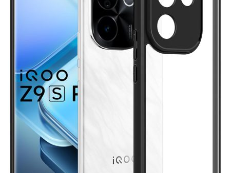 iQOO Z9s Pro   Vivo T3 Pro Back Cover Case | Hybrid - Black Online Hot Sale