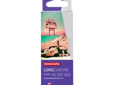 Lomography Lomochrome Purple Color Negative Film (110 Cartridge, 24 Exposures, Expiration 2019) For Cheap