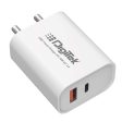 Digitek (DMQC PD-018) Smartphones, Tablet Pcs, Iphone, Ipod, Ipad Usb Travel Charger Pd 18 W Qc 3.0 For Worldwide Voltage, White Fashion