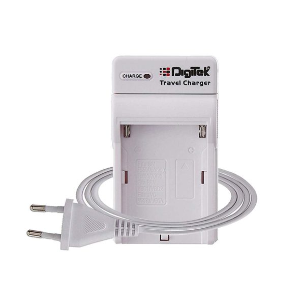 Digitek DU006 Travel Charger for ENEL9 Camera Rechargeable Battery (White) Charger ENEL9DU006 Fashion