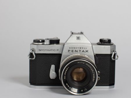 Pentax Spotmatic F with 50mm F 2 Mamiya Sekor Lens Online now