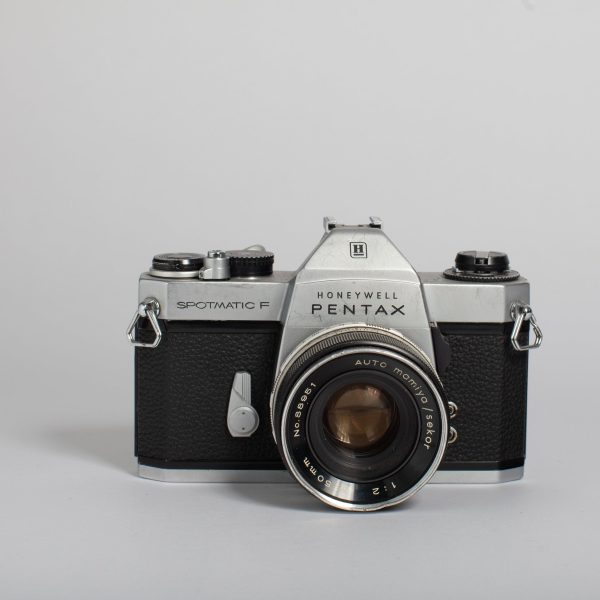 Pentax Spotmatic F with 50mm F 2 Mamiya Sekor Lens Online now