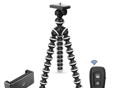 DIGITEK® (DTR 260 GT) Gorilla Tripod Mini 33 CM (13 Inch) Tripod for Mobile Phone with Phone Mount & Remote, Flexible Gorilla Stand for Point and Shoot & Action Cameras For Discount