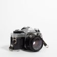 Canon AE-1 Program with 28mm, 50mm, and 135mm Lenses and Flash on Sale