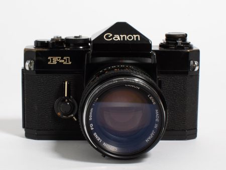 Canon F-1 with FD 50mm f 1.4 lens, body no. 312665 Online now