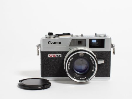 Canon Canonet QL17 GIII Chrome 35mm Rangefinder Camera with 40mm f 1.7 For Discount