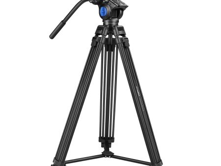 Digitek (DTR-510VD PRO PLUS, 70 Inch) Professional Video Aluminium Tripod with Multipurpose Head for Low Level Shooting, Panning for All DSLR Camera, Maximum Height 5.10 Feet, Load Capacity 15kgs (DTR-510VD PRO PLUS, 70 Inch) on Sale