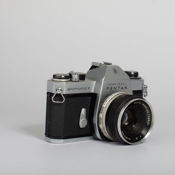 Pentax Spotmatic F with 50mm F 2 Mamiya Sekor Lens Online now