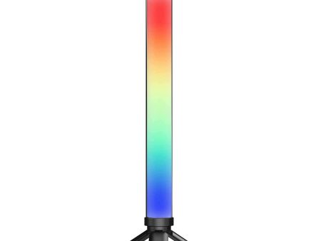 Digitek (DSL-10W RGB) Portable Handheld RGB LED Light Wand with Inbuilt 5200mAh Li-ion Battery for YouTube, Photo-Shoot, Video Shoot, Live Stream Compatible with iPhone  Android Phones & Cameras Supply