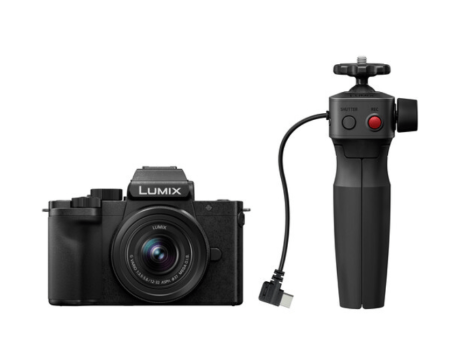 LUMIX G100 Mirrorless Camera with 12-32mm F3.5-5.6 Lens and Tripod Grip on Sale