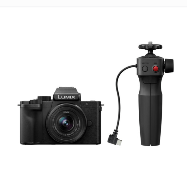 LUMIX G100 Mirrorless Camera with 12-32mm F3.5-5.6 Lens and Tripod Grip on Sale