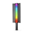 Digitek (DSL-30W RGB) Portable Handheld RGB LED Light Wand with Grid, Diffuser & Barn Door Comes with a 5200mAh Built in Battery Pack. Fashion