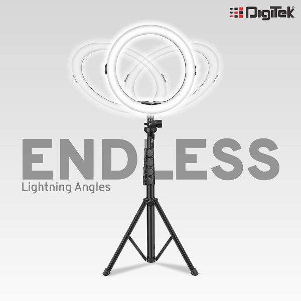 Digitek (DRL 12C) Professional (12 inch) LED Ring Light with Tripod Stand for Mobile Phones & Camera Online