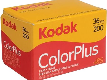 Kodak ColorPlus 200 Single Roll, 35mm 36 Exposures, Color Negative Film For Sale