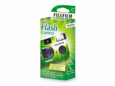 Fuji Quicksnap Flash 35mm One-Time-Use Disposable Camera (27 Exp.) Fashion