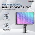 Digitek (LED-D556 RGB) Professional LED Video Light with Bi-Color & RGB Effects and Remote LED-D556 RGB Online now