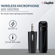 Digitek® (DWM-005) Wireless Microphone System with 3.5mm Aux Connector & Noise Cancellation, 10M Wireless Range, 4-Hour Working Time, Ideal for YouTube, Vlogs, Live Streaming, Video Shooting & More Online now