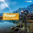 Digitek (DPVH 110) Professional Video Head | Fluid Head with 2 Way Adjustable Pan Head | Supports Multiple Tripods & Monopods (Load Capacity-10 Kgs) Online Sale