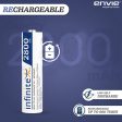 ENVIE (AA2800 2PL) Pack of 2, AA Ni-Mh 2800mAh Capacity Rechargeable Battery Supply