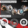 Digitek (DRL-18HC9) Professional 18  inch Ring Light with Stand | 2 Color Modes Dimmable Lighting | for YouTube Photo Video Shoot Makeup & More | Compatible with iPhone Android Phone & Camera, Black Cheap