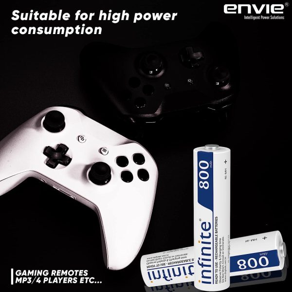 ENVIE (AAA 800 2PL) Infinite AAA 800 2PL Rechargeable Battery For Cheap