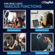 Digitek (DRL 19) Professional Big LED Ring Light with Remote & 2 color modes Dimmable Lighting, For YouTube, Photo-shoot, Video shoot, Live Stream, Makeup & Vlogging, Compatible with iPhone  Android Phones & Cameras For Cheap