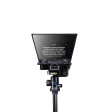 Digitek (DTP-008) 8” Digitek Teleprompter for Smartphone & DSLR Supports w Remote Control, APP Compatible with iOS & Android System for Video Creator For Discount