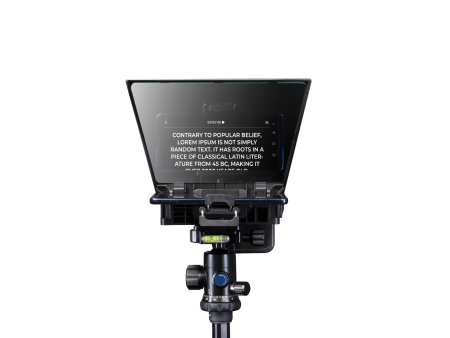 Digitek (DTP-008) 8” Digitek Teleprompter for Smartphone & DSLR Supports w Remote Control, APP Compatible with iOS & Android System for Video Creator For Discount