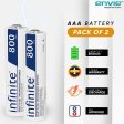 ENVIE (AAA 800 2PL) Infinite AAA 800 2PL Rechargeable Battery For Cheap