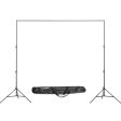 Digitek (DBSK-009FT) Studio Background Stand Kit for Backdrop Photography and Videography, Portable and Foldable Stand Kit with Bag Online