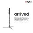 Digitek (DMP 75L) Lightweight Aluminum Telescopic Camera Monopod with Tripod Base for DSLR Video Cameras Maximum Operating Height: 1700MM. Maximum Load Upto: 8 kgs Discount