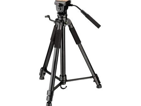 Digitek (DTR590 VD PRO) Tripod for DSLR & Video Cameras, Operating Height : 5.90 Feet, Maximum Load Upto: 6 Kg, Lightweight & Sturdy Tripod with 2 Way Adjustable Head Sale