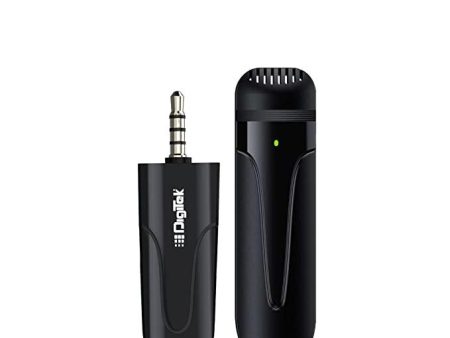 Digitek® (DWM-005) Wireless Microphone System with 3.5mm Aux Connector & Noise Cancellation, 10M Wireless Range, 4-Hour Working Time, Ideal for YouTube, Vlogs, Live Streaming, Video Shooting & More Online now