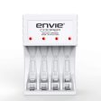 ENVIE (ECR-20 MC) Cooper Rechargeable Battery Charger for AA & AAA Ni-mh Batteries with LED Indicator Fashion