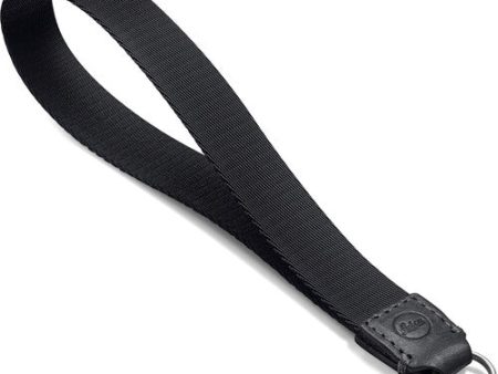 Leica Leather Wrist Strap (Black) Hot on Sale